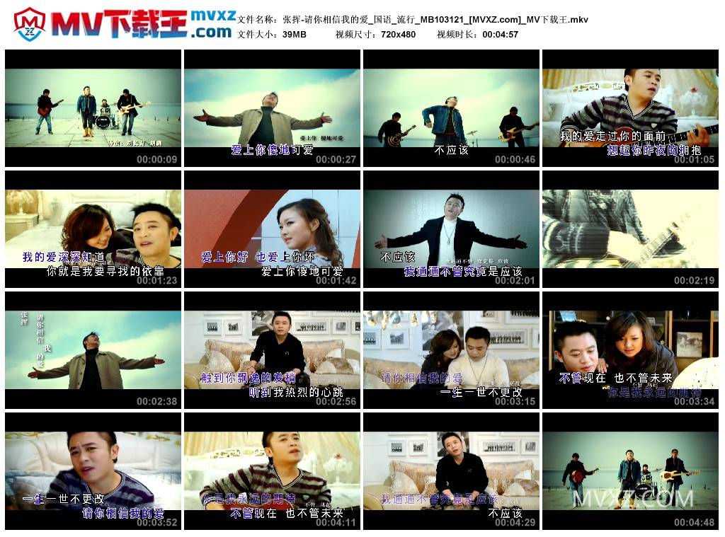 张挥-请你相信我的爱_国语_流行_MB103121